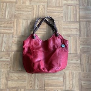 THE SAK Leather Bucket Bag